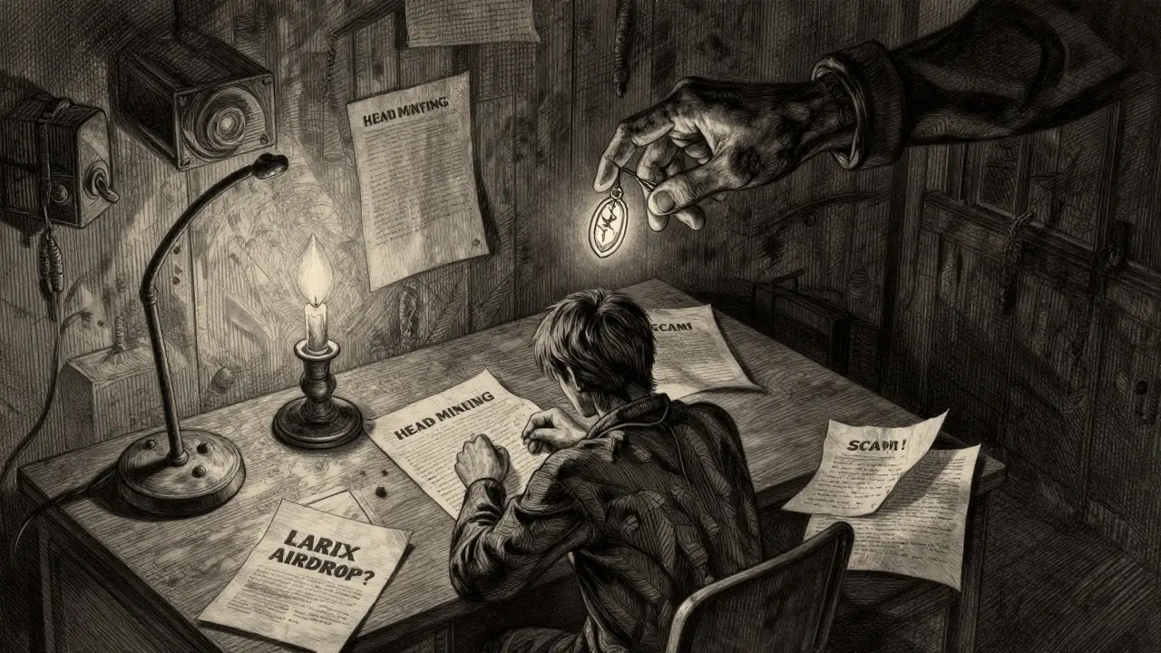 LARIX Larix Head Mining Campaign Airdrop: What We Know So Far