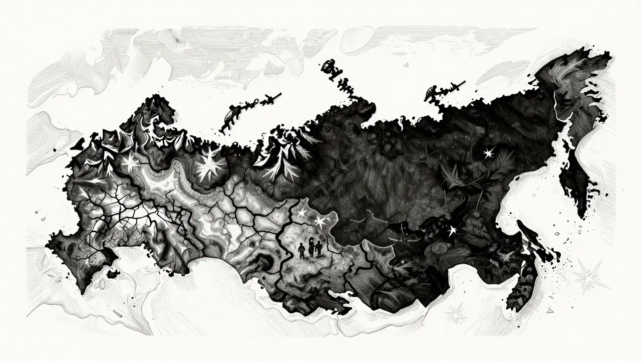 Etching of map showing banned crypto mining regions