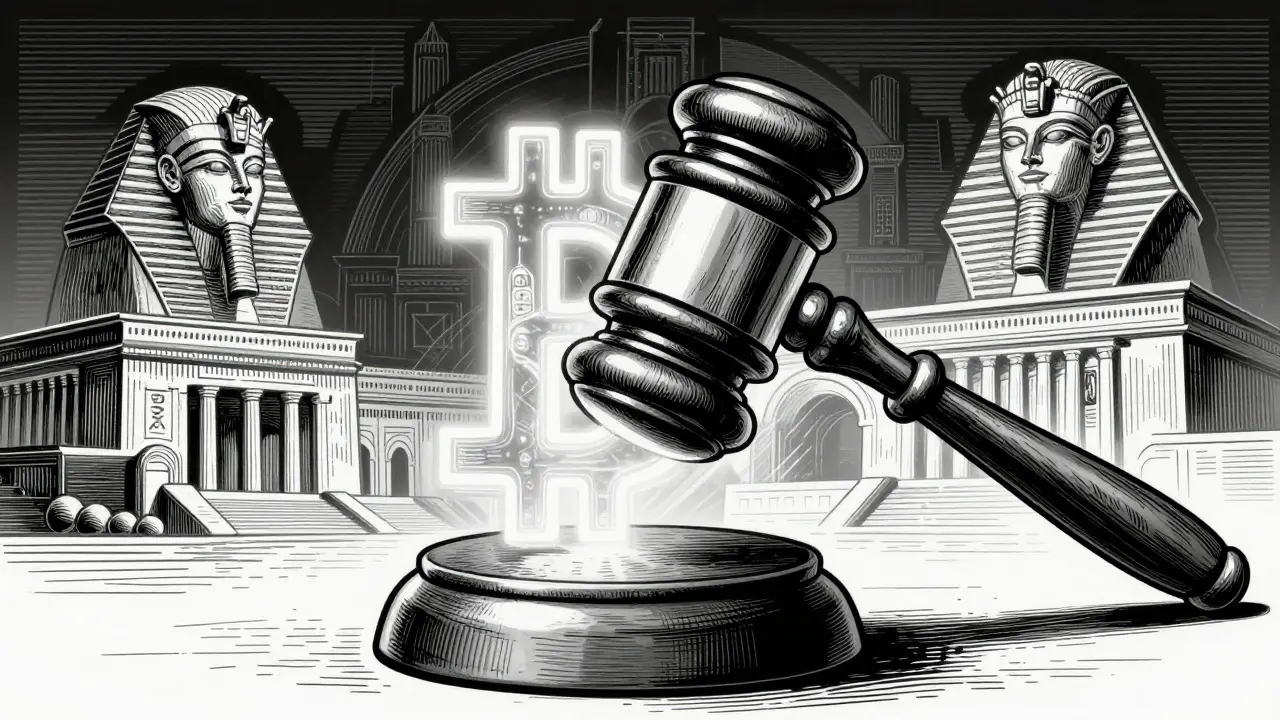Egypt's Crypto Ban: 1-10 Million EGP Fines Under Law No. 194 of 2020