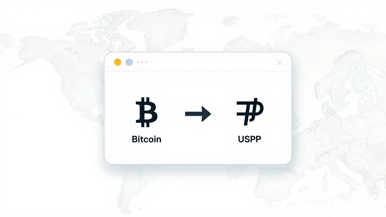 Etching of simple crypto swap interface with limited tools