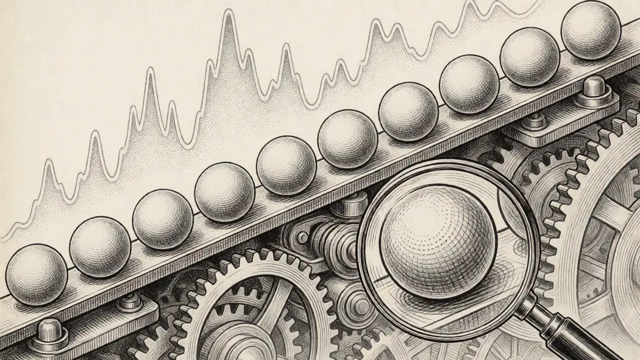 Illustration of Curve's AMM technology minimizing slippage for stablecoin pairs